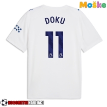 Moške Nogometnih dresov Manchester City Jeremy Doku #11 Tretji 2026-27 Kratki rokavi